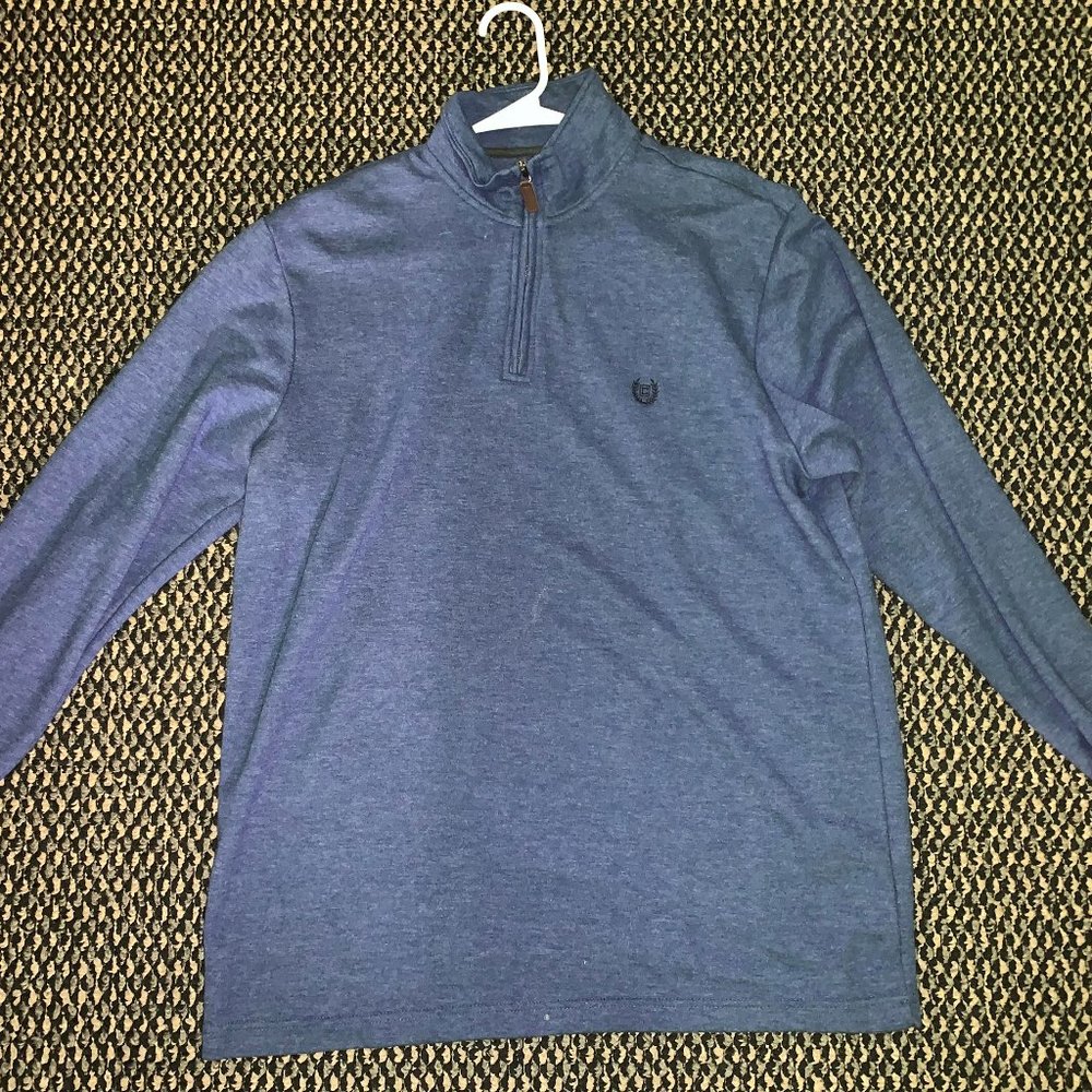 Chaps Long-Sleeve Quarter Zip Pullover
